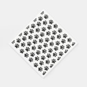 Serviette En Papier Empreintes de pattes Polka Dot (Coin)