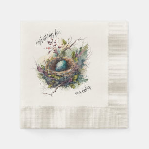 Serviette En Papier En attente de notre papier bébé Napkin