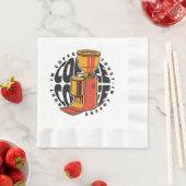 Serviette En Papier En Café nous croyons (En situation)