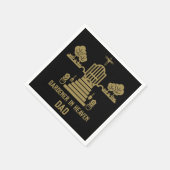 Serviette En Papier En mémoire Bereaver Gardener funérailles (Coin)