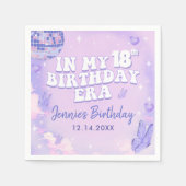 Serviette En Papier En mon 18e anniversaire (Devant)