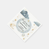 Serviette En Papier En Parties scintillant Twinkle Twinkle Little Star (Coin)