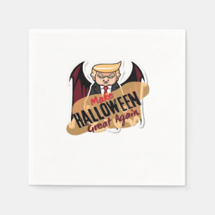 Serviette En Papier En Tant Que Vampire - Rendre Halloween Grand À Nou
