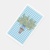 Serviette En Papier en vichy citrons citrons citrons serviettes (Coin)