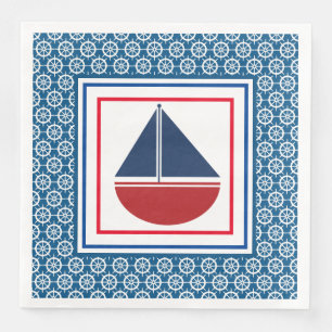 Serviette En Papier En voile nous allons