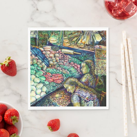 Serviette En Papier Encelade (En situation)