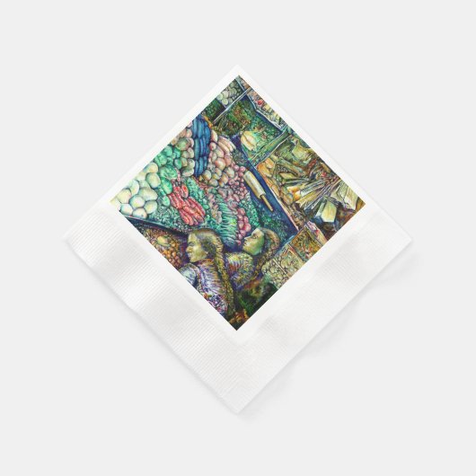 Serviette En Papier Encelade (Coin)