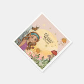 Serviette En Papier Enchanted Forêt d'automne Fée Baby (Coin)