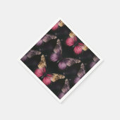 Serviette En Papier Enchanter le Motif papillon (Coin)