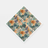 Serviette En Papier Enchanter les arbres d'automne (Coin)