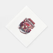 Serviette En Papier Énergie de l'objectif du Japon Squelette Attaquant (Coin)