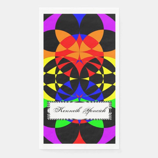 Serviette En Papier Energize par Kenneth Yoncich (Devant)