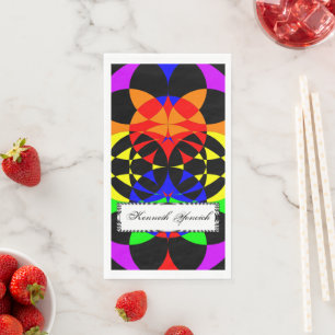 Serviette En Papier Energize par Kenneth Yoncich