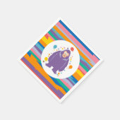 Serviette En Papier Enfants Bigfoot Anniversaire (Coin)