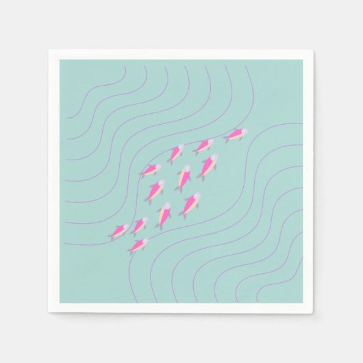 Serviette En Papier Enfants d'anniversaire (Devant)