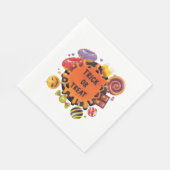 Serviette En Papier enfants halloween (Coin)