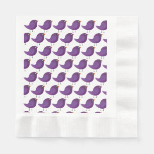 Serviette En Papier Enfants mignonette birdy