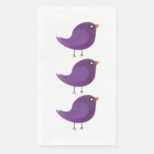 Serviette En Papier Enfants mignonette birdy