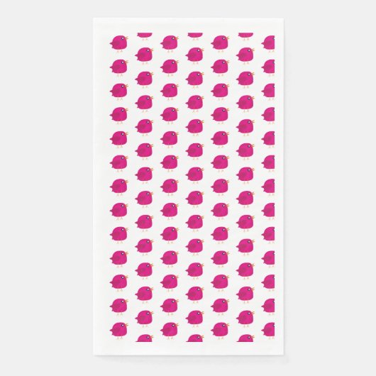 Serviette En Papier Enfants mignonette birdy (Devant)