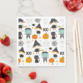 Serviette En Papier Enfants mignons Halloween fête d'anniversaire (En situation)