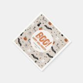 Serviette En Papier Enfants Octobre Éffrayant Halloween Boite d'automn (Coin)