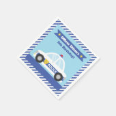 Serviette En Papier Enfants Police Anniversaire Fournitures de fête (Coin)