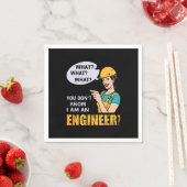 Serviette En Papier Engineer I Am An Engineer (En situation)