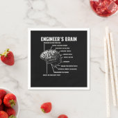Serviette En Papier Engineers Brain Engineering (En situation)