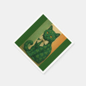 Serviette En Papier Énigme Émeraude (Coin)