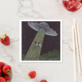 Serviette En Papier Enlèvement d'Aliens (En situation)