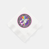 Serviette En Papier énorme fan de l'espace (Coin)