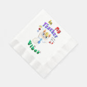 Serviette En Papier Enseignant (Coin)