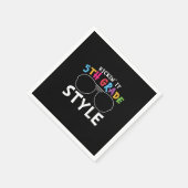 Serviette En Papier Enseignant de 5e année 5e année (Coin)