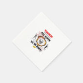 Serviette En Papier Enseignants - Till Death Do Us Party Classique (Coin)