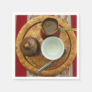 Serviette En Papier ensemble à café bosniaque Mostar