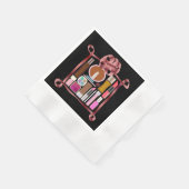 Serviette En Papier Ensemble de cosmétiques (Coin)
