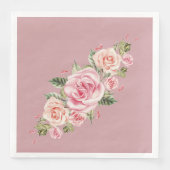 Serviette En Papier Ensemble de perfection pétale (Devant)