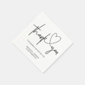 Serviette En Papier Ensemble de serviettes de table de Fiançailles Mer (Coin)