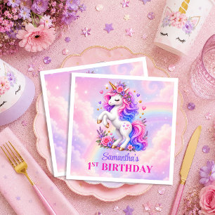 Serviette En Papier Ensemble de serviettes pour fête d'anniversaire de
