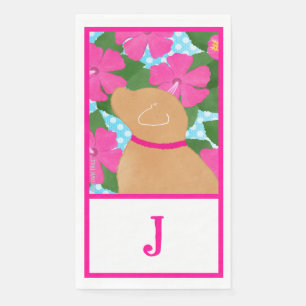 Serviette En Papier Ensemble de serviettes pour invités en tissu jaune
