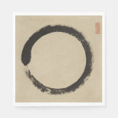 Serviette En Papier Enso par Taido Shufu (Devant)