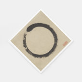 Serviette En Papier Enso par Taido Shufu (Coin)