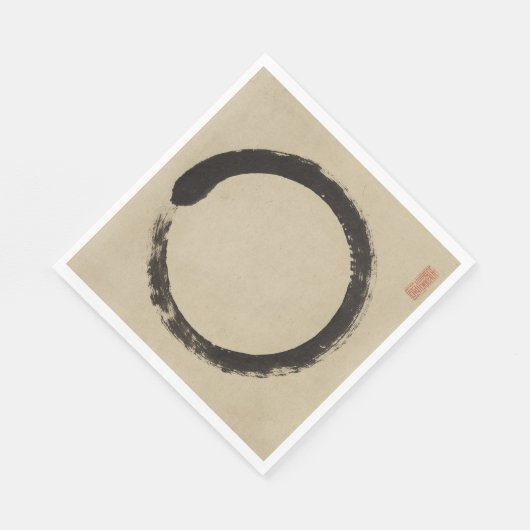 Serviette En Papier Enso par Taido Shufu (Coin)