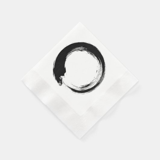 Serviette En Papier Enso Zen Circle (Coin)