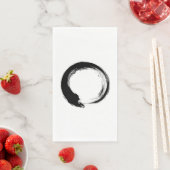Serviette En Papier Enso Zen Circle (En situation)