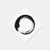 Serviette En Papier Enso Zen Circle (Coin)