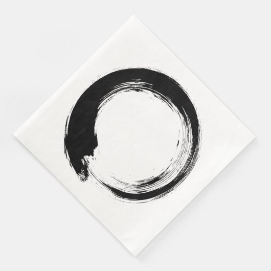 Serviette En Papier Enso Zen Circle (Coin)