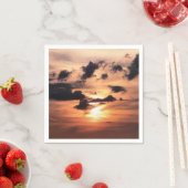 SERVIETTE EN PAPIER ENSOLEIL (En situation)