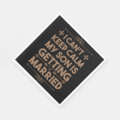 Serviette En Papier Enterrement de vie de jeune fille (Coin)