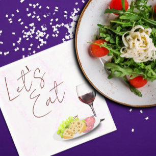 Serviette En Papier Enterrement de vie de jeune fille autour du vin et